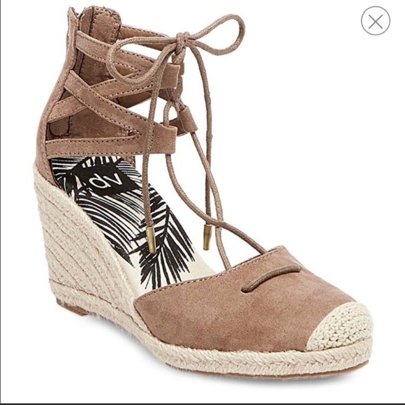 DV by Dolce Vita Shoes - DV Dolce Vita Lace Up Wedges